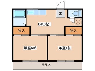 田代ハイツの物件間取画像